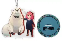 【中古】雑貨 アーニャ＆ボンド スタンド付ビッグクリアキーチェーンマスコット 「SPY×FAMILY」