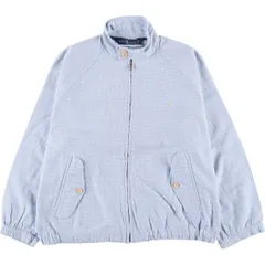 古着 ラルフローレン Ralph Lauren 千鳥格子柄 ハリントンジャケット スイングトップ メンズM相当/eaa565496