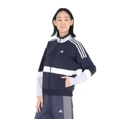[アディダス] ジャージトップ チーム ルーズフィット ダブルニット トラックトップ KTX55 レディース レジェンドインク/シルバードーン(JG8140) L [レジェンドインク/シルバードーン(JG8140)] [L]