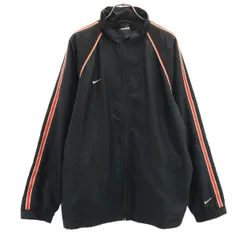NIKE ナイキ ウインドブレーカー L ブラック 裏メッシュ メンズ 古着