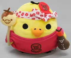 【中古】ぬいぐるみ キイロイトリ(たこやき) あつめてぬいぐるみ 関西スーベニアテーマ 「リラックマ」 リラックマストア限定