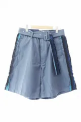 ファセッタズム FACETASM 24SS FRILL SHORTS フリル ショーツ ハーフ パンツ SRO-PT-U02 4 青 ブルー ブランド古着ベクトル 中古240802のサムネイル