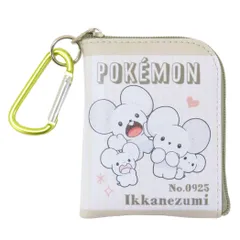 【メール便】ポケットモンスター ミニポーチ Ｌ字ミニミニポーチ イッカネズミ ポケモン マルヨシ 小物入れ キャラクター グッズ 