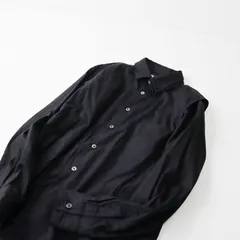 美品 ブラックコムデギャルソン BLACK COMME des GARCONS AD2021 アシンメトリー レイヤーシャツ XS/ブラック【2400013515634】のサムネイル
