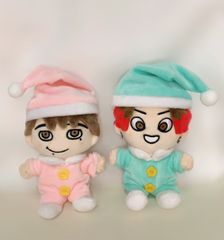 ちびぬい　kpop 服　15センチドール　関ジャニ　なにわ男子　帽子付きパジャマ