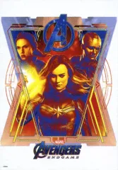 【中古】ポスター(男性) A2ポスター G 「Happyくじ MARVEL アベンジャーズ/エンドゲーム」 ポスター賞