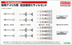FP31 1/72 現用アメリカ軍 航空機用ミサイルセット