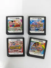 ￥Nintendo DS ソフト まとめ売り 4本 クレヨンしんちゃん おバカ大忍伝すすめカスカベ忍者隊/ 嵐を呼ぶねんどろろ~ん大変身/ ショックガーン伝説を呼ぶオマケ大ケツ戦/ 嵐を呼ぶ ぬってクレヨ～ン大作戦【ゲームソフト】【1】