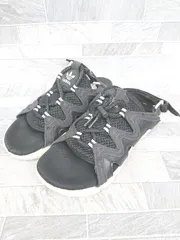 ◇ ⊂ adidas アディダス スニーカー サンダル シューズ サイズ23.5㎝ ブラック レディース メンズ P  【1409250042300】