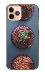 iPhone12 Pro Max ケース カバー アイフォン12 プロマックス スマホケース ハードケース カップケーキ かっぷけーき ケーキ 甘いもの スイーツ お菓子 砂糖 カラフル 写真 カフェ カラー05