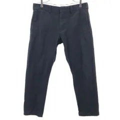 ヤエカ 日本製 ロングパンツ ｗ30 ブラック YAECA メンズ