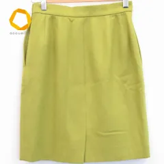 イヴ・サンローラン YVES SAINT LAURENT YSL ヴィンテージ スカート 835582k★