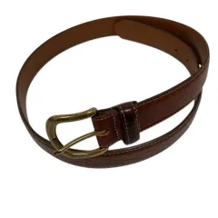 エルエルビーン☆ベルト☆アメリカ製 USA製/L.L.Bean/本革/レザーベルト【表記36インチ/W34～38インチ