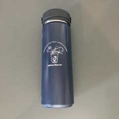 サーモハンドルスタイルボトル　水筒　ネイビー　500ml×2個セット　とまチョップ＆スイミーロゴ入り