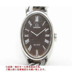 ※併売商品※◆中古◆OMEGA【オメガ】デビル オーバル 腕時計 SV925 チェーンベルト ヴィンテージ 男女兼用 手巻き　M1037