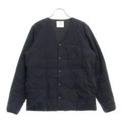 snow peak (スノーピーク) Flexible Insulated Pullover ナイロン キルティング ジャケット ブラック SW-22AU001のサムネイル