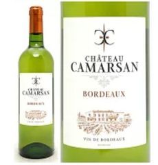 【激安在庫処分※商品の説明をご確認ください】[2019] シャトー カマルサン ブラン 750ml (AOCボルドー フランス) 白ワイン コク辛口 3303293000106