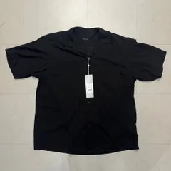 COMOLIコモリ25SS KHADIコットン半袖オープンカラーシャツsize2 COMOLI (コモリ) KHADIコットン 半袖オープンカラーシャツ