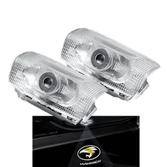 新品 ハリアー 30系 60系 カーテシランプ 車用カーテシ カーテシライト ドアウェルカムライト LEDロゴ投影 ドアランプ 角度調整機能付き 2個セット for (Harrier 04)