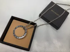 〈美品〉ブルガリ　キーリング　ネックレス　silver 925