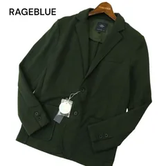 【新品 未使用】 RAGEBLUE レイジブルー 通年 MVS ポンチ アンコン テーラード ジャケット Sz.S　メンズ