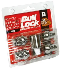 協永産業/KYO-EI ブルロック ロックナット クロームメッキ M12×P1.5 入数：1セット(4個) 601