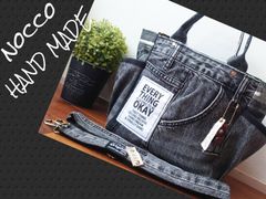 No.56 再販不可！【👖 ミニトートバッグ型ファスナーポーチ👝】 - メルカリ 