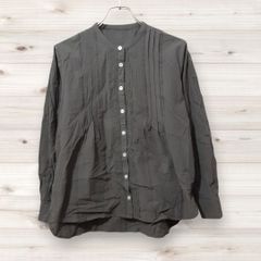 D0259 セレクトモカ ブラウス 長袖 (F) 白 Uネック 綿/コットン D0259 セレクトモカ SELECT MOCA ブラウス 長袖 (F) 白 Uネック