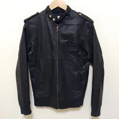 Ameri vintage ブラック ショート丈 レザージャケット 新品未使用 80sショートリメイクレザージャケット | TUNAGI JAPAN