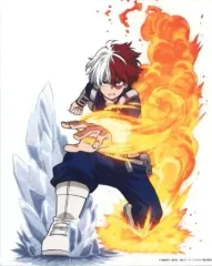 【中古】キャンバスボード・キャンバスアート 轟焦凍 キャンバスボード ”個性”season 5ver. 「僕のヒーローアカデミア」