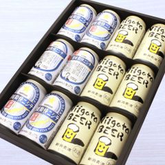 新潟限定 風味爽快ニシテとクラフトビール 新潟麦酒 6本ずつセット