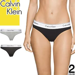 カルバンクライン Calvin Klein 下着 ショーツ パンツ Tバッグ タンガ レディース アンダーウェア ロゴ 無地 コットン 定番 人気 綿 おしゃれ かわいい スポーツ ジム ブランド 黒 MODERN COTTON THONG F3786