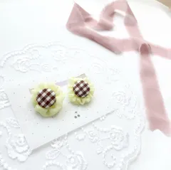 夏季限定！ふわふわひまわりゴム2個セット☆