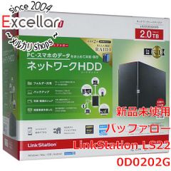 bn:14] BUFFALO LinkStation LS220D0202G 2TB - 家電・PCパーツの