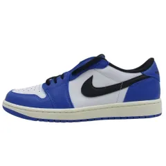 NIKE ナイキ CZ0790-140 AIR JORDAN 1 RETRO LOW OG エアジョーダン 1 レトロ ロー スニーカー ブラック系 ブルー系 28.0cm【新古品】【未使用】【中古】