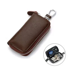 ☆ ブラウン ☆ 本革キーケース キーホルダー keyhcl9301 キーケース スマートキー カード スマートキーケース スマートキーカバー キーホルダー スマート キー ケース 本革 レザー メンズ レディース カード2枚 コンパクト おしゃれ シンプル