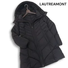 LAUTREAMONT ロートレアモン ヴィクトリアダウン ロング コート 黒 LAUTREAMONT ロートレアモン ヴィクトリアダウン ロング コート