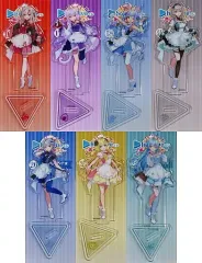 【中古】アクリルスタンド・アクリルパネル 全7種セット アクリルスタンド 「ホロライブくじ～ホロクッキング おかわり!～」 アクリルスタンド賞