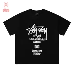 2024年最新】stussy tシャツ 黒の人気アイテム - メルカリ