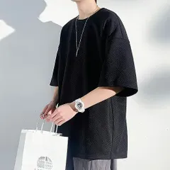 夏服 メンズ tシャツ メンズ 半袖 大きいサイズ 柔らかい 五分袖 速乾性 服 無地 メンズzhongdu01
