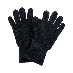 新品】マーガレットハウエル ウール カシミヤ 指無し手袋 ブラック