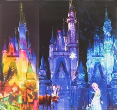 【中古】ポスター ワンス・アポン・ア・タイム ポスターコレクション(3枚組) Winter Editionセット 「Imagining the Magic」 東京ディズニーリゾート限定