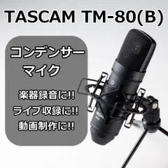 2024年最新】TASCAM コンデンサーマイクロホン TM-80の人気アイテム