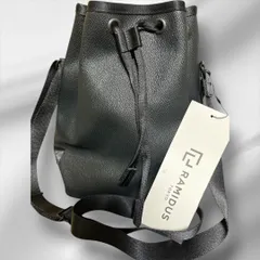 【新品未使用】ラミダス RAMIDUS TOKYO ドローストリング ショルダーバッグ バケットバッグ ブラック 0923