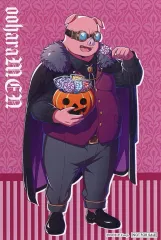 【中古】ポストカード おおはらMEN オリジナルポストカード 「ドズル社 Halloween POPUP STORE in ロフト」 対象商品購入特典