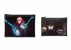 【中古】雑貨 虎杖悠仁/東堂葵＆伏黒恵/釘崎野薔薇 コンビポーチ(大小2個セット) 「呪術廻戦×UOMO」 UOMO 2022年2・3月合併号付録