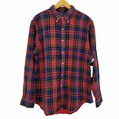 ラルフローレン RALPH LAUREN CUSTOM FIT スモールポニー刺繍 チェック柄 BD L/Sシャツ メンズ JPN：XL 