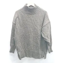 ◇ ⊇ ROPE PICNIC ロペピクニック 長袖 ハイネック ニット セーター サイズ38 カーキ系 レディース E  【1410100035564】