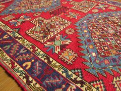 イラン　ジャジム ペルシャ絨毯 イラン ナイン産ｻｲｽﾞ:約200×307【商品番号