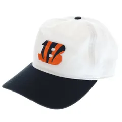 BENGALS キャップ ホワイト/ブラック ロゴアスレチック BENGALS キャップ ホワイト/ブラック ロゴアスレチック BENGALS